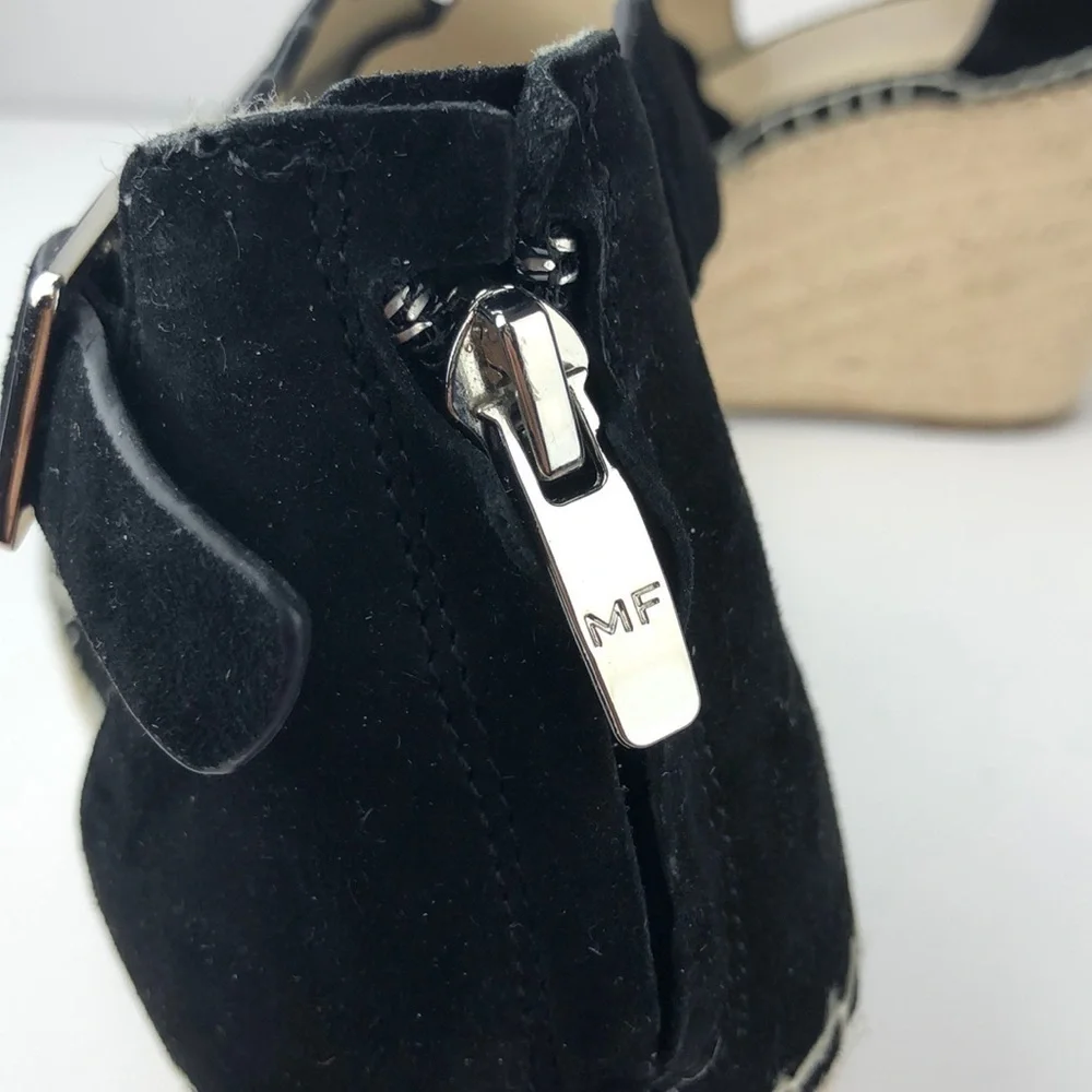 NEW Marc Fisher Calita Espadrille Wedges 11